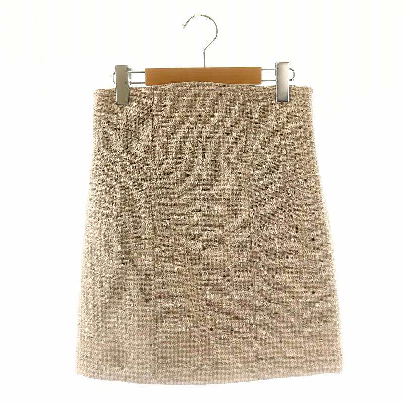 スナイデル バリエツイードミニスカート SWFS221146 レディース WHT 1 スナイデル] バリエツイードミニスカート SWFS221146 レディース