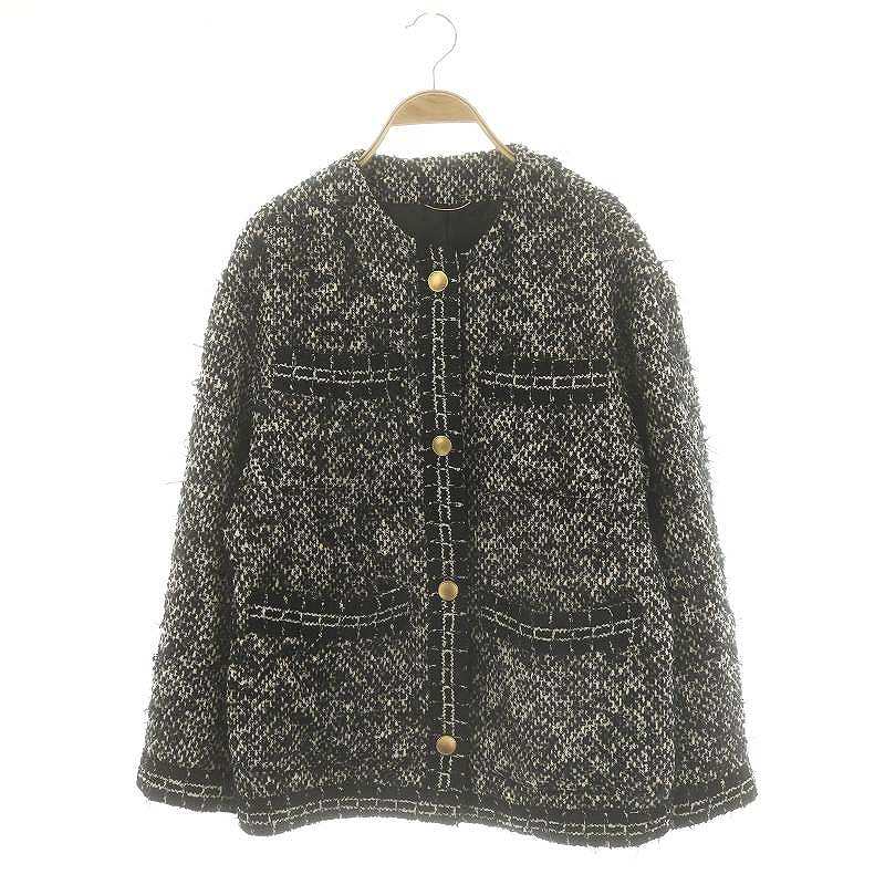 Deuxieme Classe ツイードジャケット Deuxieme Classe（ドゥーズィエムクラス）の「* chain ツイード