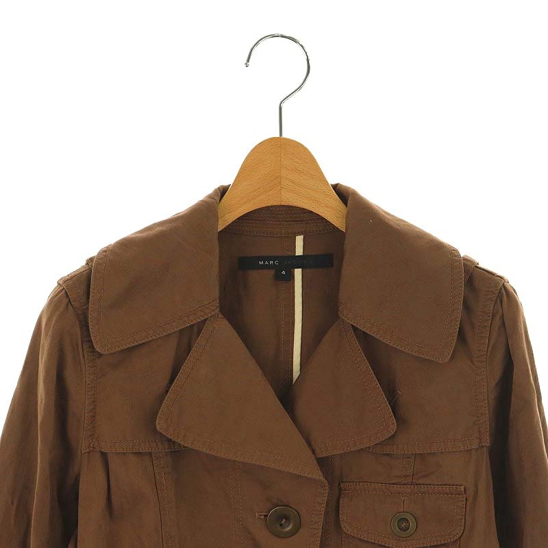極美品　MARK JACOBSマークジェイコブス　毛100% ロングコート　M MARC JACOBS(マークジェイコブス) コート(レディース) - 海外