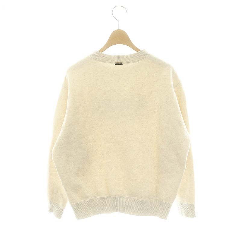 マイカ＆ディール MICA&DEAL 23AW AING ロゴ裏起毛スウェット 