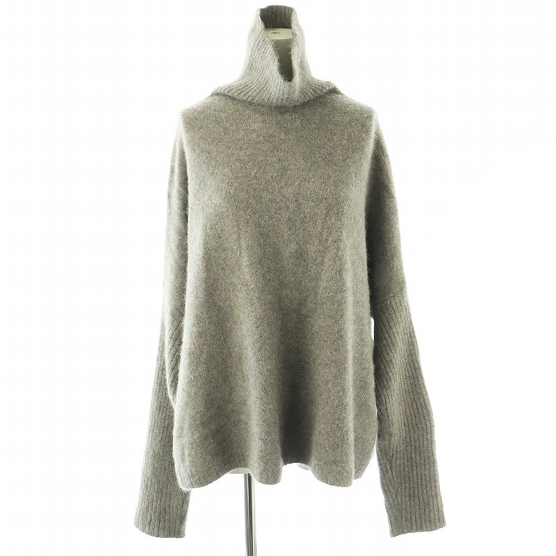 23AW【美品】 スピックアンドスパン フォックス ウール タートル ニット 23AW【美品】 スピックアンドスパン フォックス ウール タートル