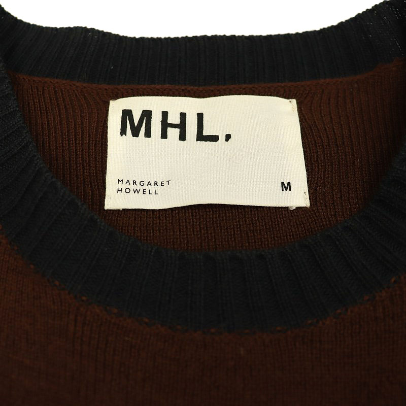 マーガレットハウエル MHL. 22AW PURE WOOL ニット セーター 長袖 