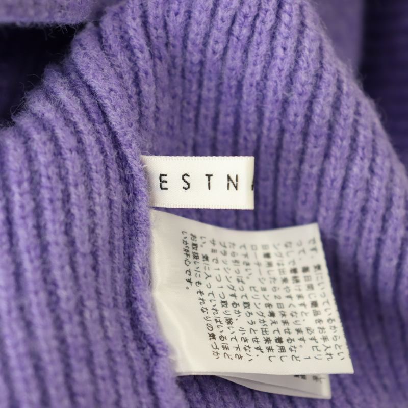 エストネーション ESTNATION 23AW バックギミックニット セーター 長袖