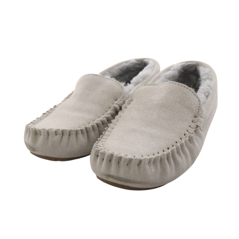 エミュー モカシン グレー EMU Australia ムートンモカシンМ8グレー