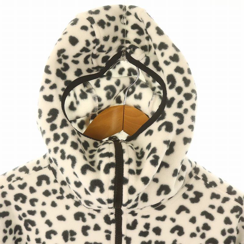 【美品☆ダルメシアン柄☆☆レーヨン混】シュプリームハーフジップパーカー即完売 シュプリーム SUPREME 24FW Polartec Facemask Half Zip Hooded