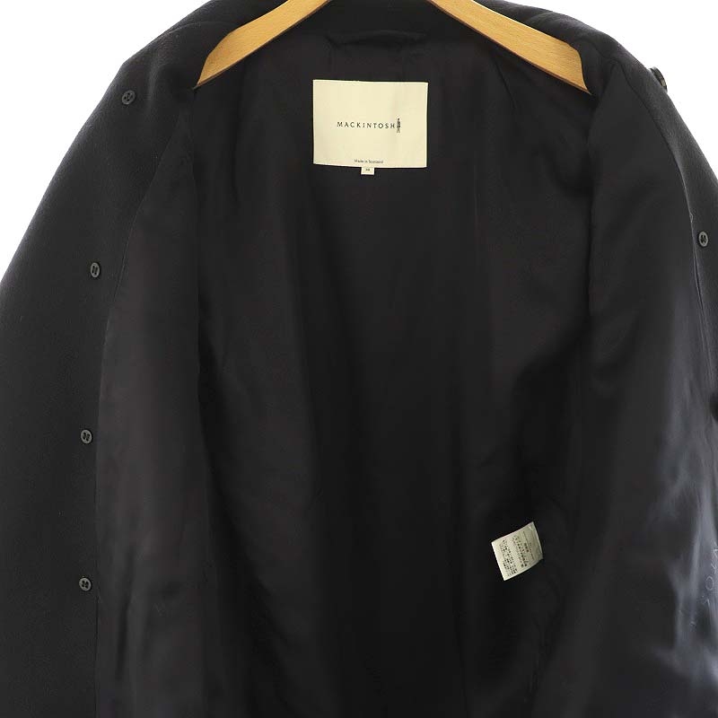 マッキントッシュ MACKINTOSH ウールメルトンPコート ミドル 38