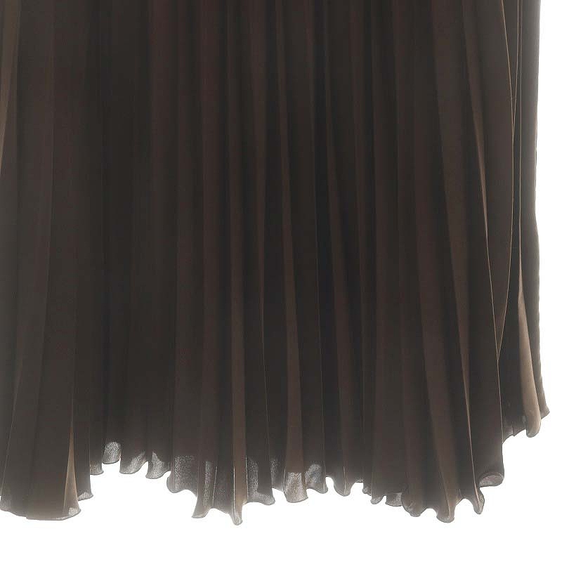 セオリー Theory AIRY SATEEN/HURRICANE PLEATS スカート プリーツ  