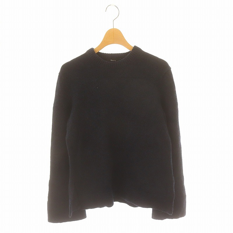 セオリー Felted Mouline CN Side Slit PO ニット