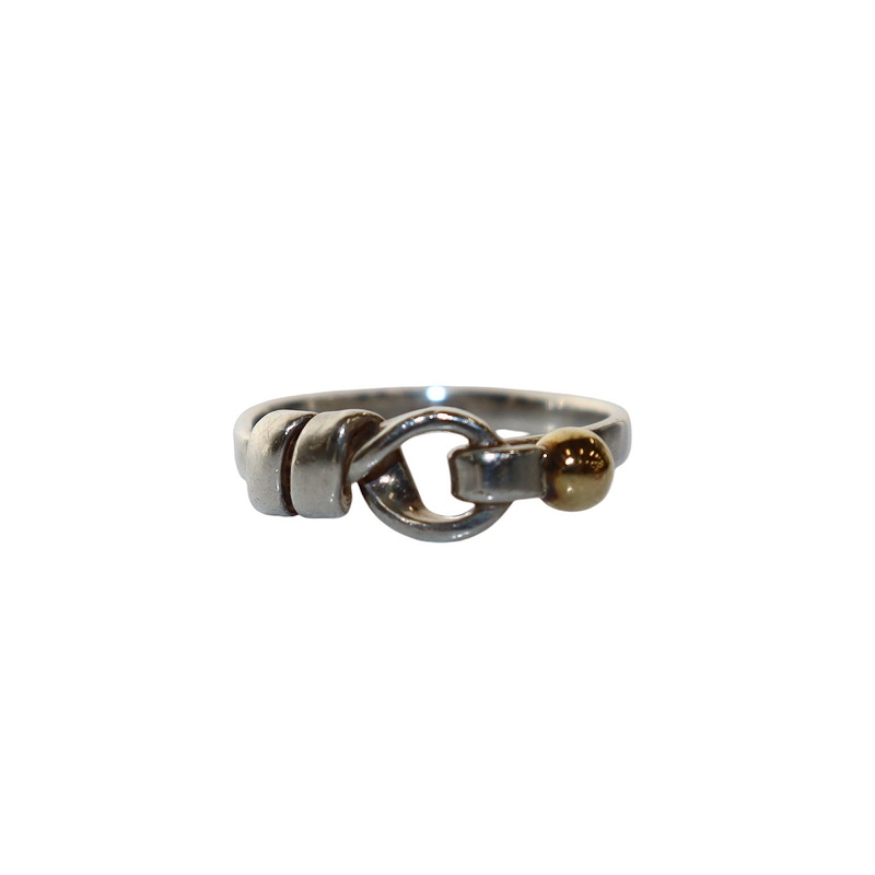 ティファニー TIFFANY & CO. ラブノット 925 750 リング 指輪 13号