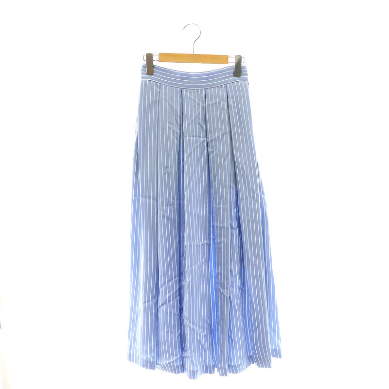 tsuru bymariko oikawaパステルストライププリーツスカート