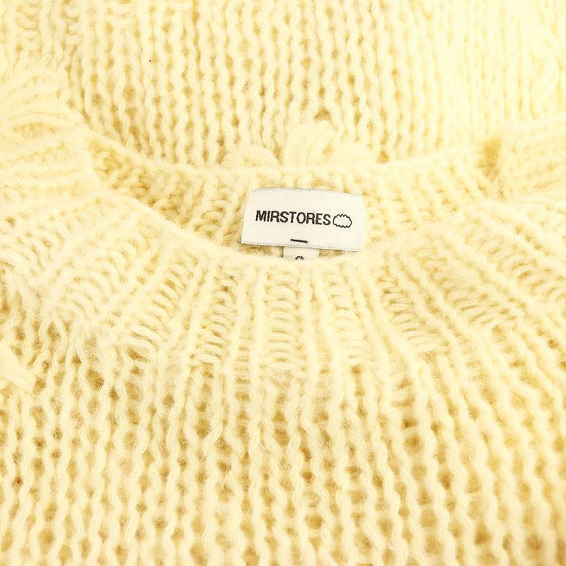 ミストアズ MIRSTORES FLOWERS SWEATER ニット セーター 長袖