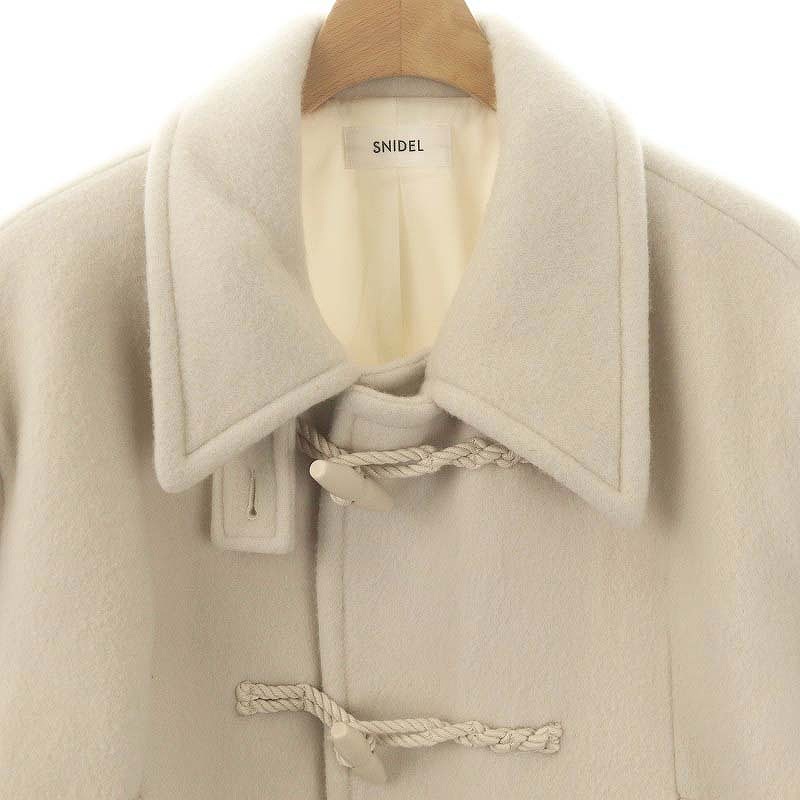 スナイデル SNIDEL 24AW ウールシャギーショートダッフル コート