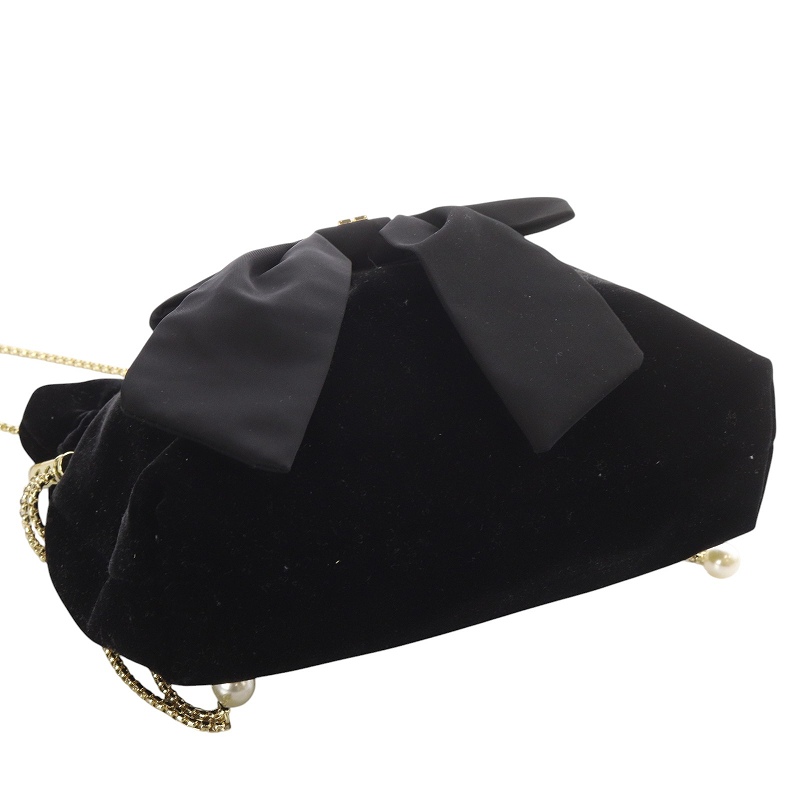 ハーリップトゥ Herlipto ノベルティ velour mini bag ショルダー