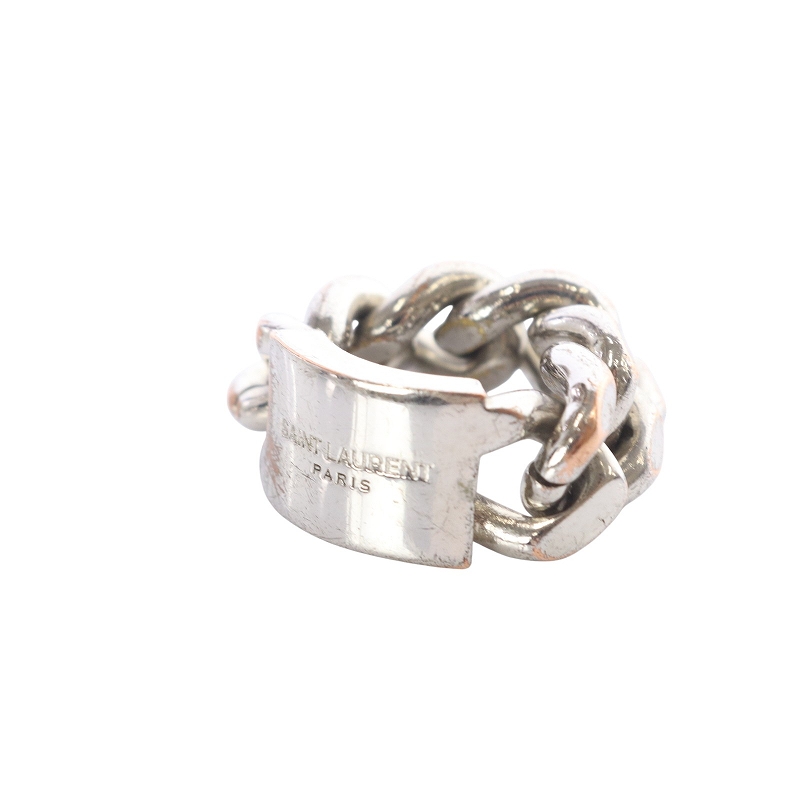 サンローランシルバーチェーンリング