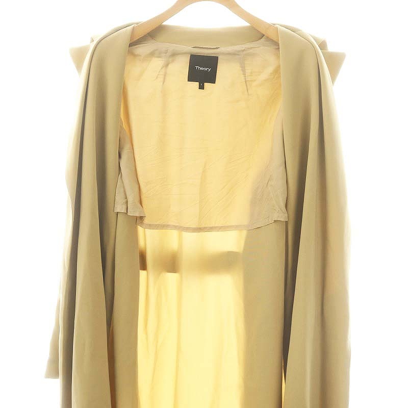 セオリー Classic Crepe Simple Trench トレンチコート