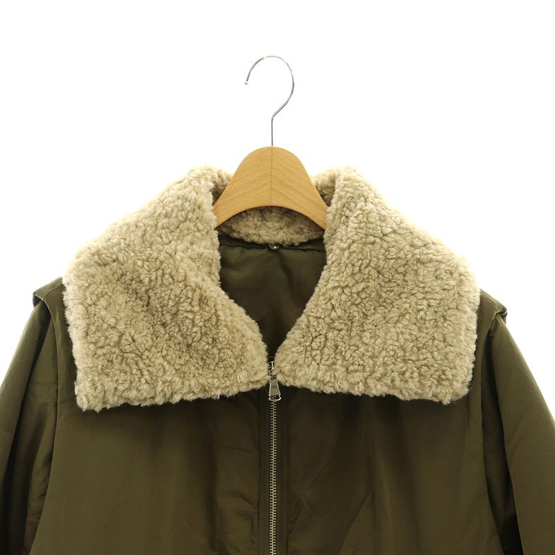 アダムエロペ Adam et Rope' AER 24AW マルチWAYミドル丈ボアコンビ
