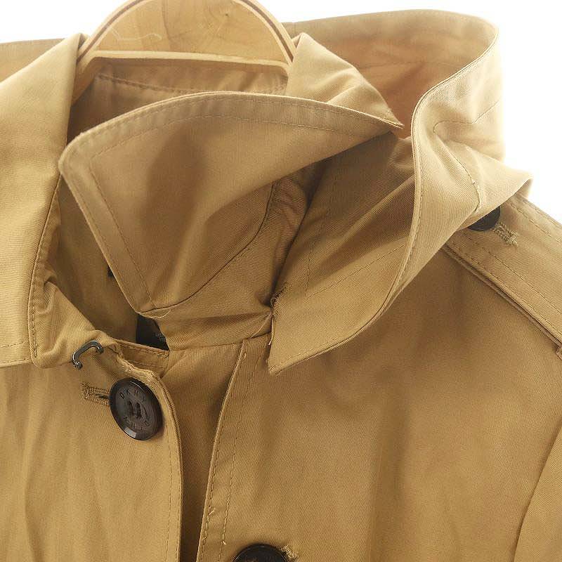 90s~ DKNY ステンカラーコート ナイロン モード ダークグレー/IW53 90s~ DKNY ステンカラーコート ナイロン モード ダークグレー/IW53