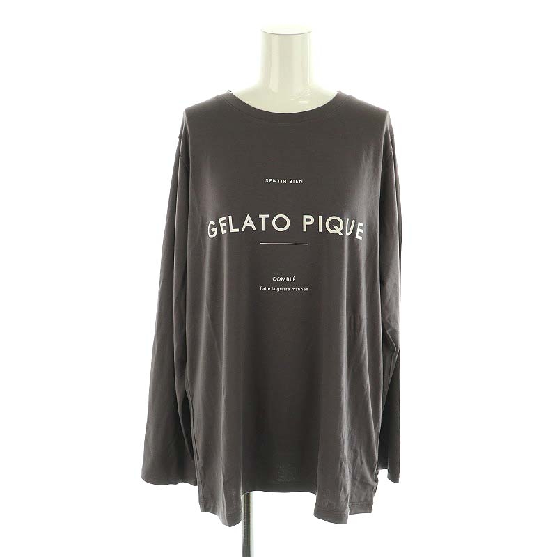 gelato pique（ジェラートピケ）の「レーヨンインレイロゴドレス