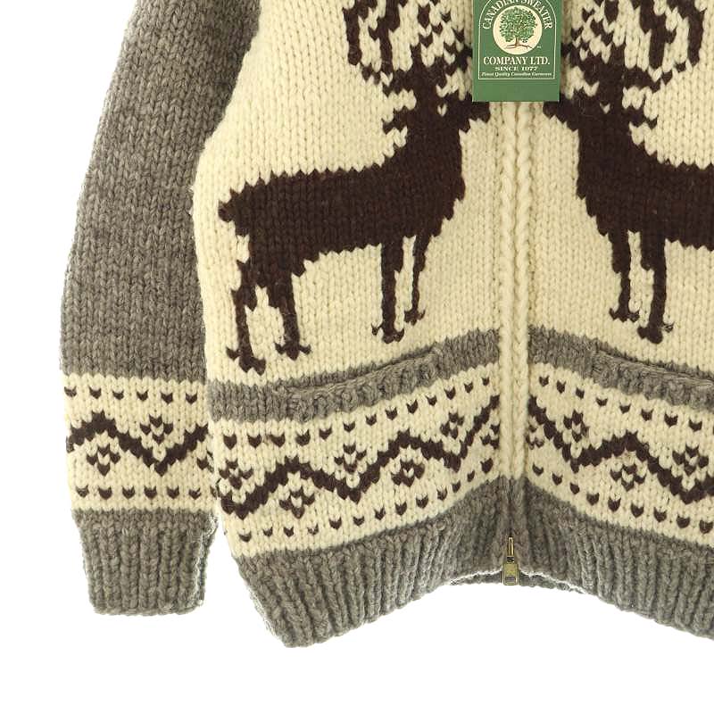 アパルトモン【CANADIAN SWEATER】Zip Cardigan