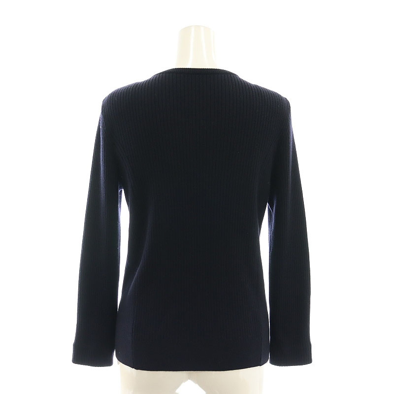 フォクシー ニットジャケット カーディガン 38 黒 フォクシー FOXEY