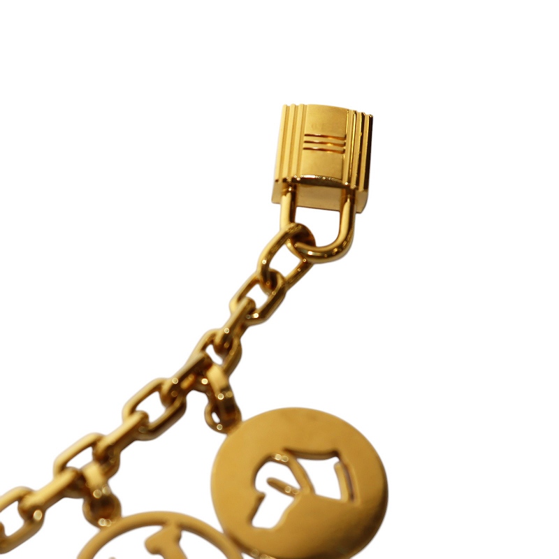 エルメスチャームアミュレット4キーホルダーゴールド 【公式通販】