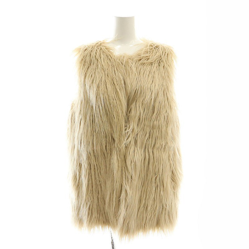 Spick&Span フェイクファーベスト Spick&Span フェイクファーベスト