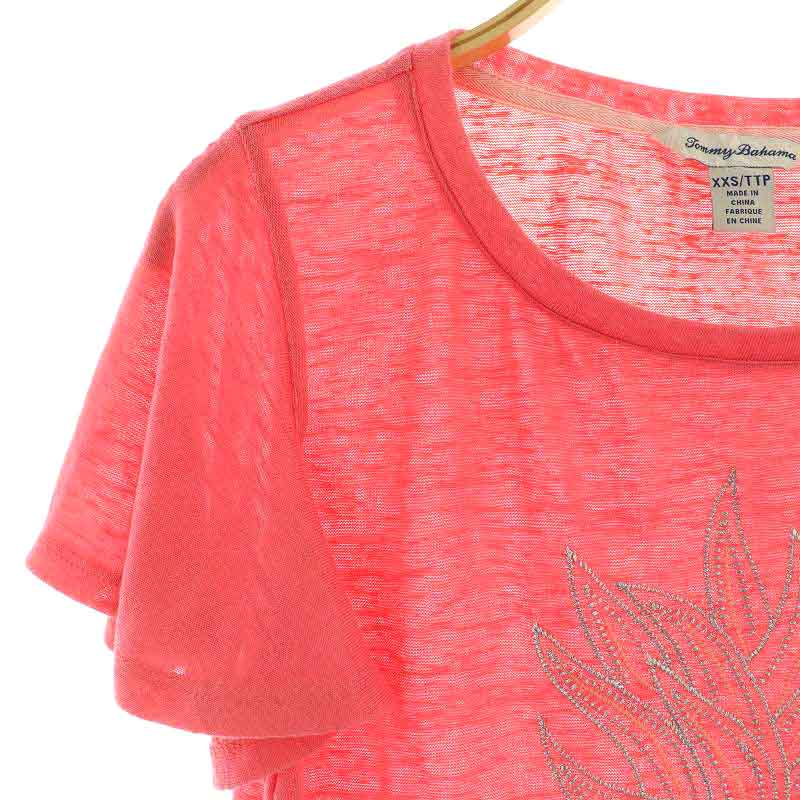 トミーバハマ Tommy Bahama パイナップル刺繍Tシャツ カットソー