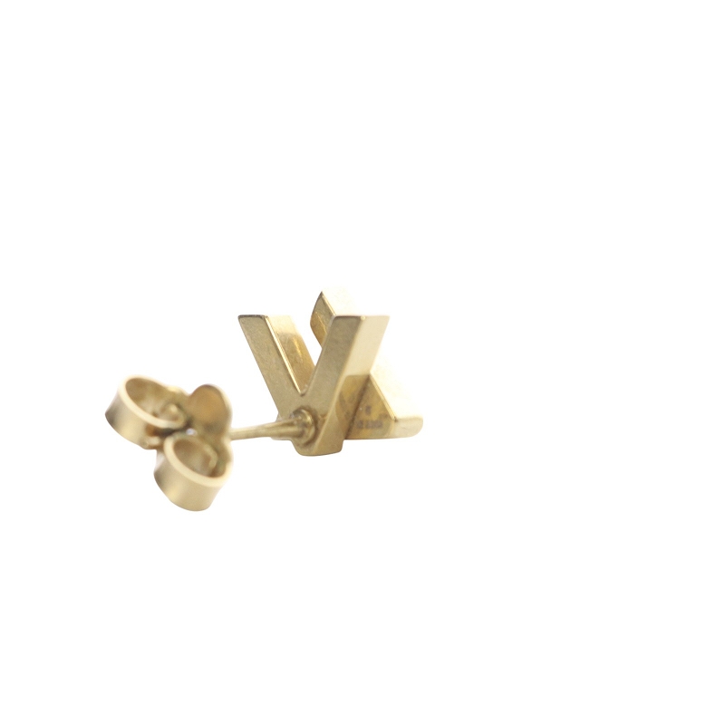 新作*LV GO-14イヤリング ゴールドロゴピアス M01621 ヴィトン M01621 ピアス GO-14 LE0274 ネックレス GP ゴールド