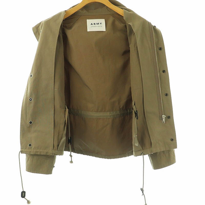 アッパーハイツ upper hights ARMY THE MILITARY PARKA ミリタリー