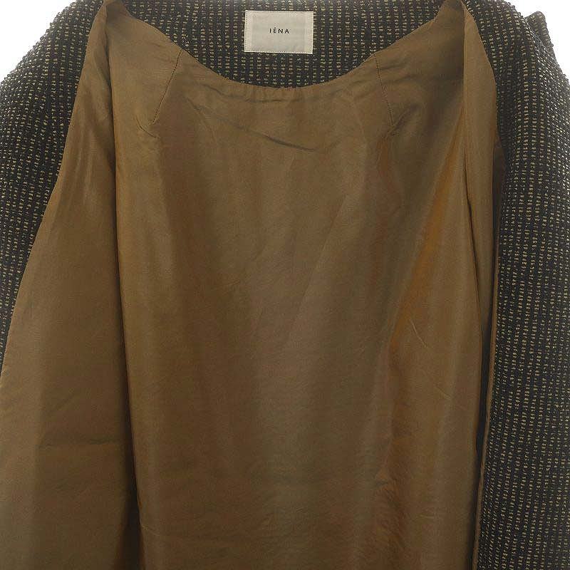 イエナ IENA 23AW リングツイード ボトルネックコート ノー イエナ IENA 23AW リングツイード ボトルネックコート ノー