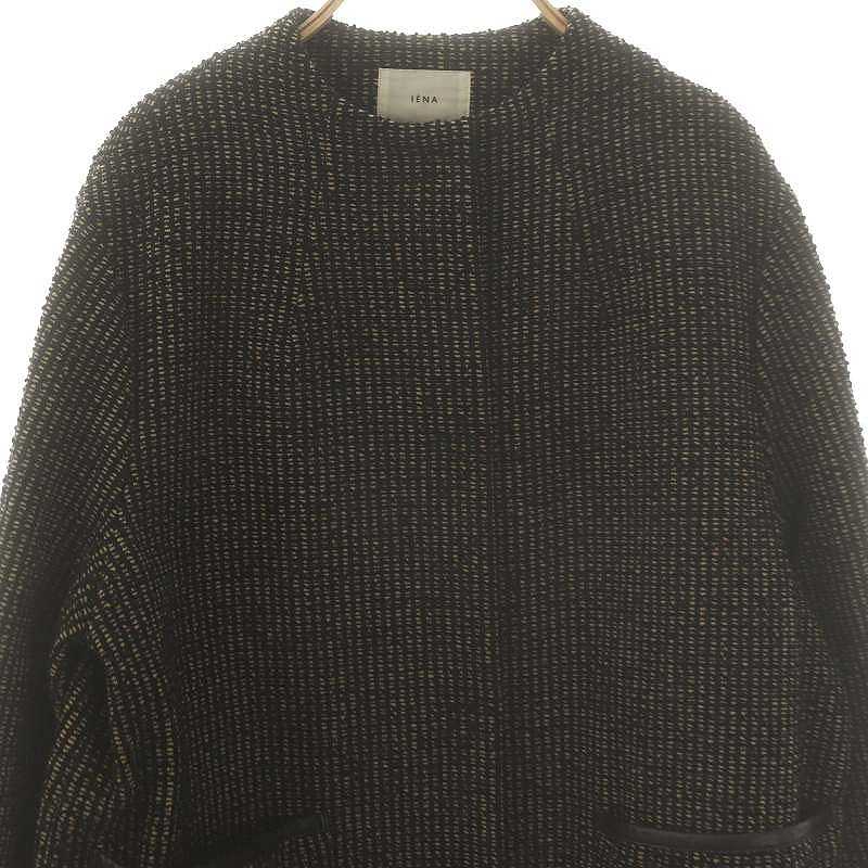 イエナ IENA 23AW リングツイード ボトルネックコート ノー イエナ IENA 23AW リングツイード ボトルネックコート ノー