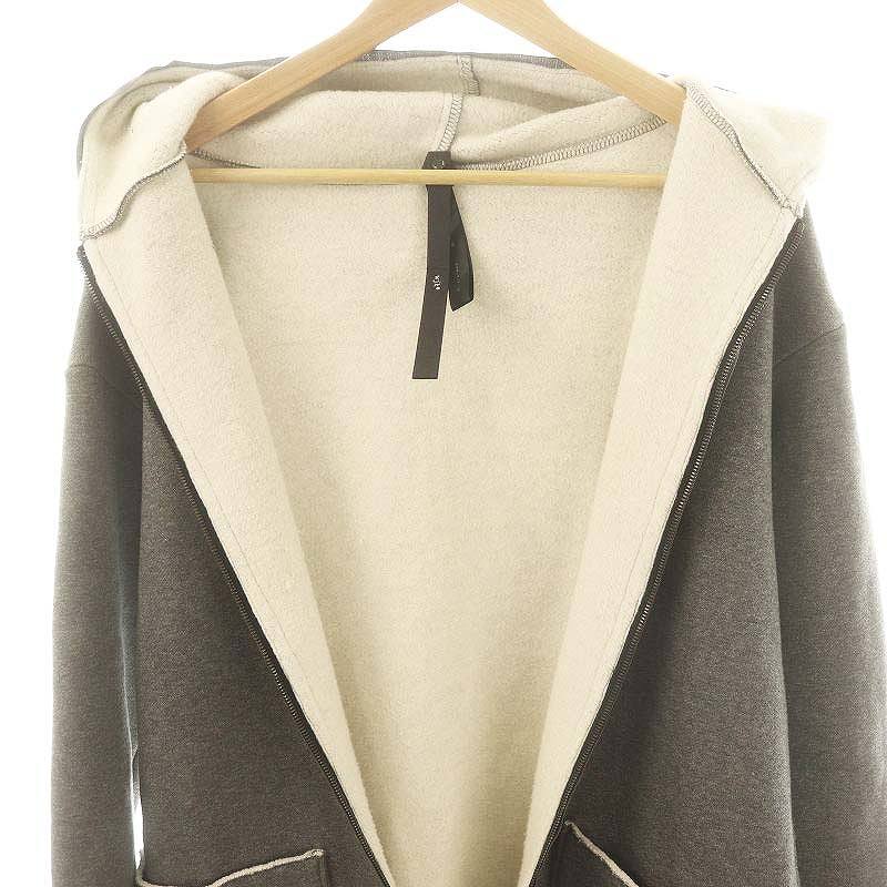 ダブルジェイケイ wjk long zip-up parka ロングジップパーカー M