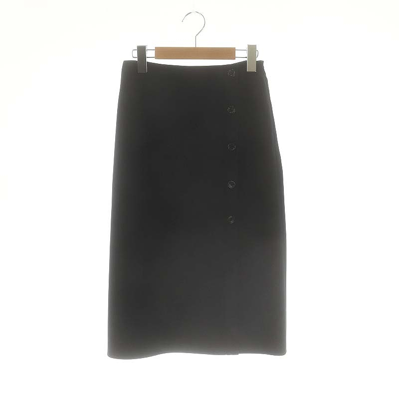 アディアム ADEAM タイトスカート ミディ丈 ひざ丈 0 ネイビー 42925  