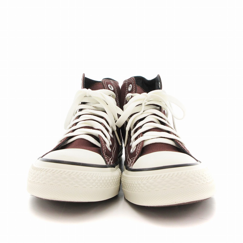 ブラウンキャンバスハイカットスニーカー コンバース CONVERSE ALL STAR HI ハイカット スニーカー