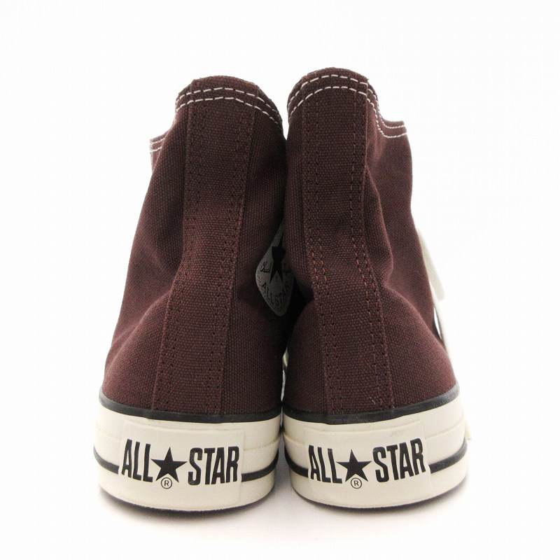 ブラウンキャンバスハイカットスニーカー コンバース CONVERSE ALL STAR HI ハイカット スニーカー