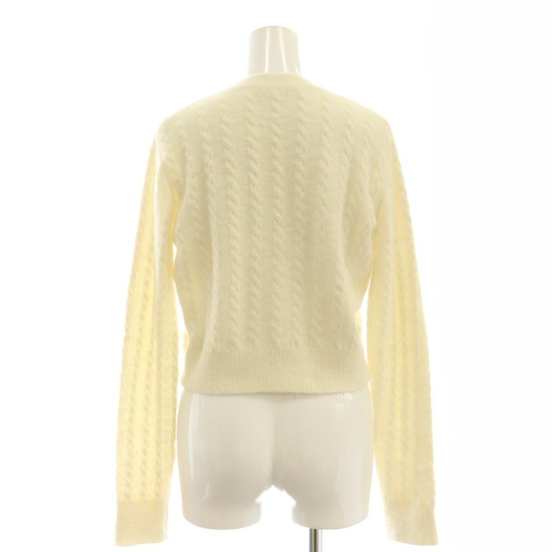 セルフォード CELFORD 25SS ケーブルレースデザインカーディガン