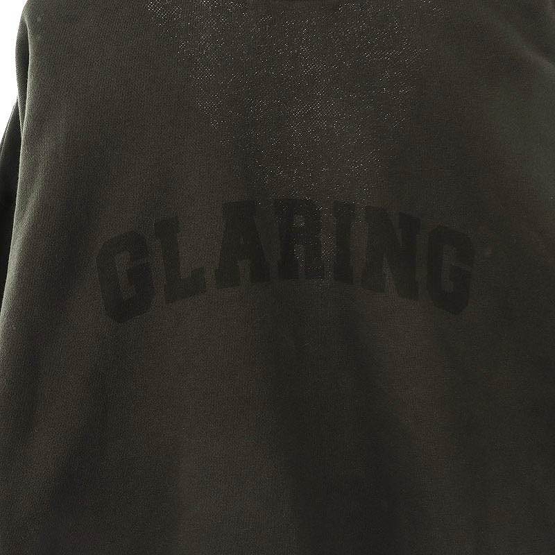 ハチイチブランカ ＋81BRANCA 24AW スウェットカーディガン Vネック ダメージ加工 F グレー /AT ■OS レディース ハチイチブランカ ＋81BRANCA 24AW スウェットカーディガン V