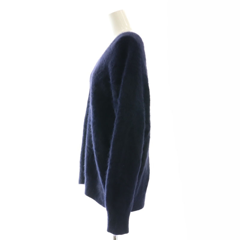 ウィムガゼット Whim Gazette 22AW FOXEY Vネップルオーバーニット セーター カシミヤ混 F ネイビー /DO ■OS レディース FOX Vネックプルオーバー | Whim Gazette(ウィム ガゼット
