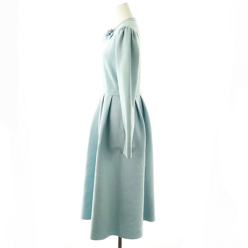 セルフォード CELFORD 23AW ボウタイニットワンピース ロング 長袖 38  