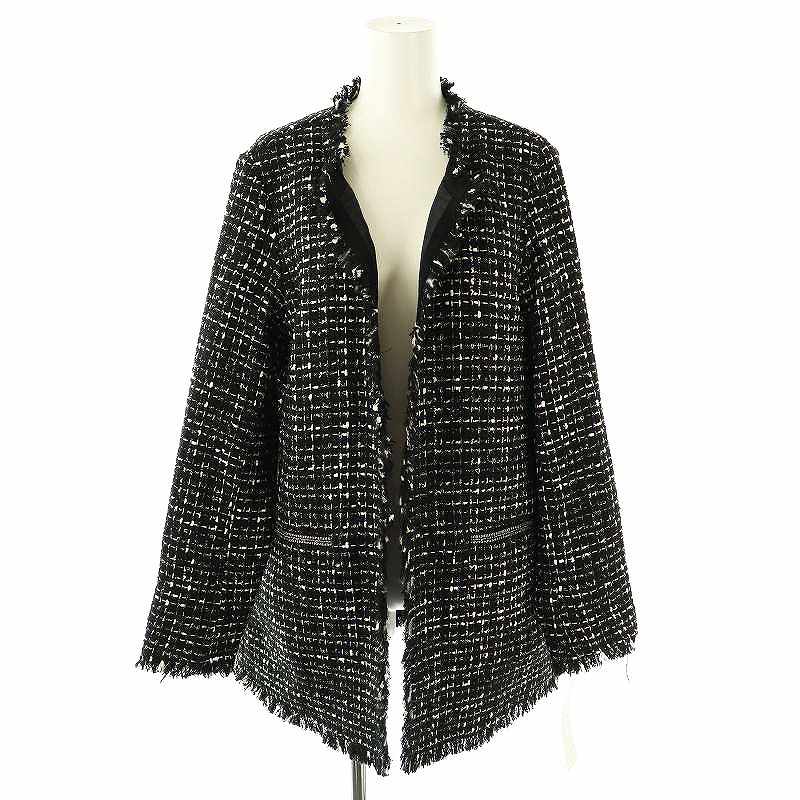 ICB ロービングツイード ノーカラージャケット ICB ロービングツイード