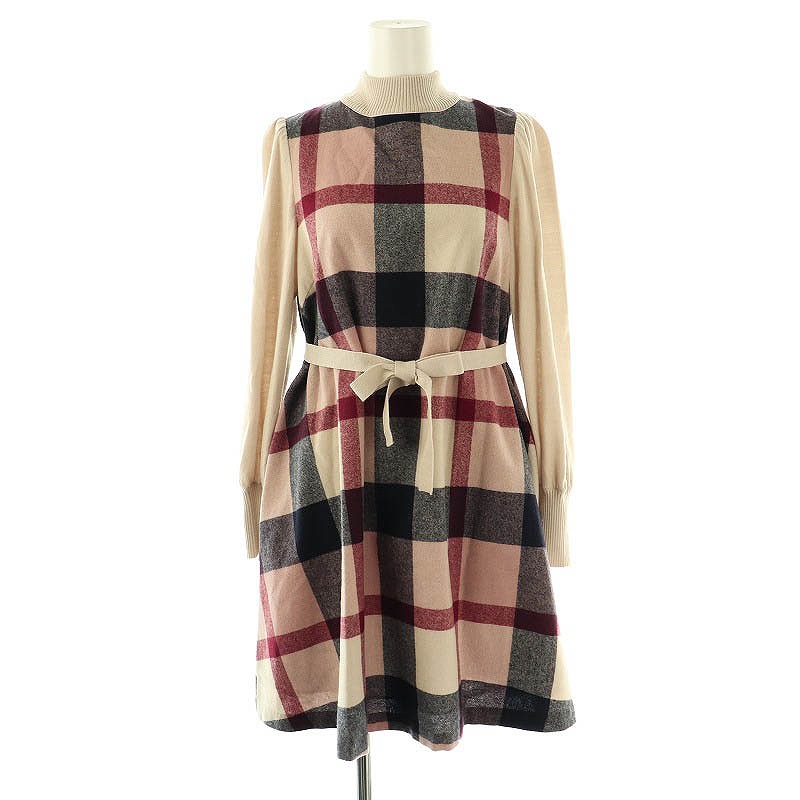 BLUE LABEL チェック ミニワンピース BURBERRY(バーバリー