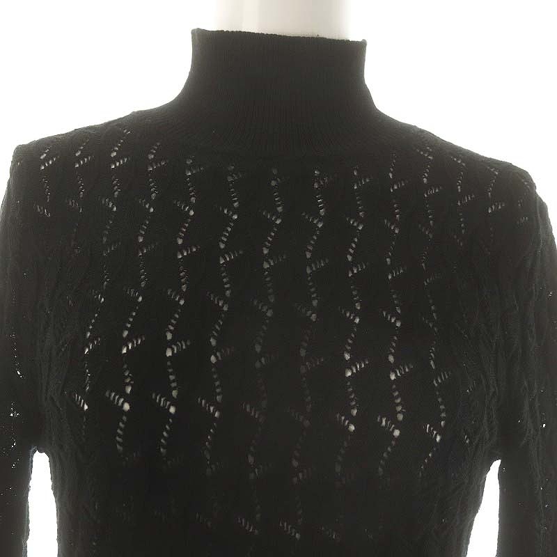 プラダ PRADA P26444 三角ロゴ レーシーロングコットンニット