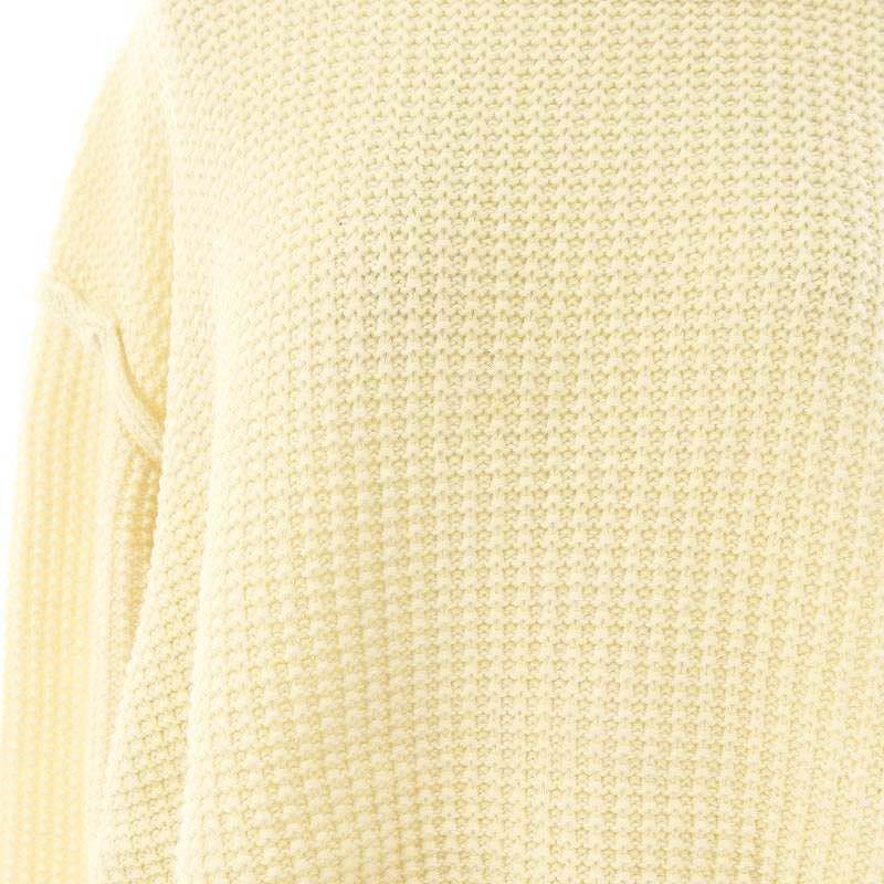 サヴィー salvy; OVERSIZED TURTLE NECK SWEATER ニット セーター 