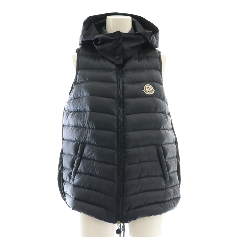 モンクレール MONCLER YUZUKA GILET ダウンベスト 00 XS 紺