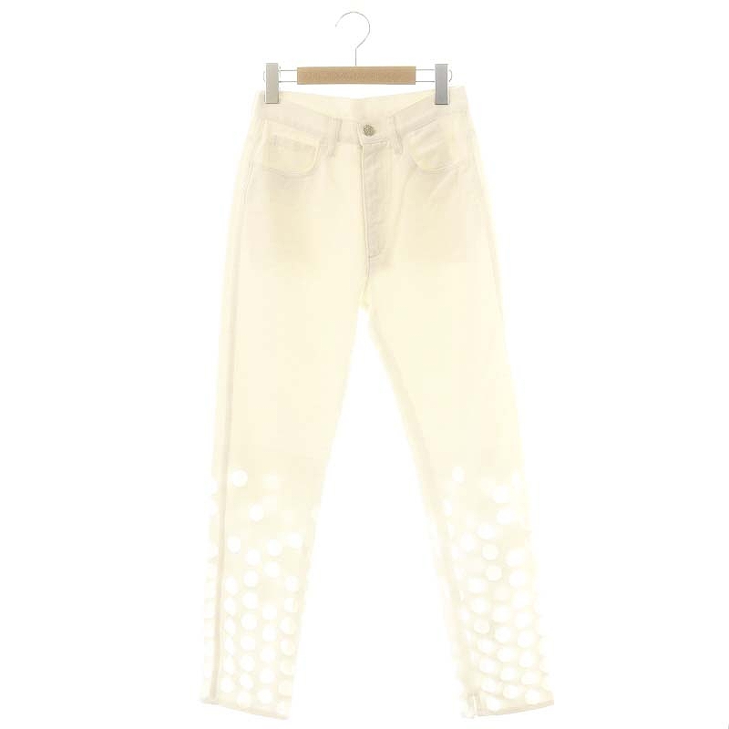 メゾンマルジェラ Maison Margiela White Bull 5-Pocket Jeans デニム