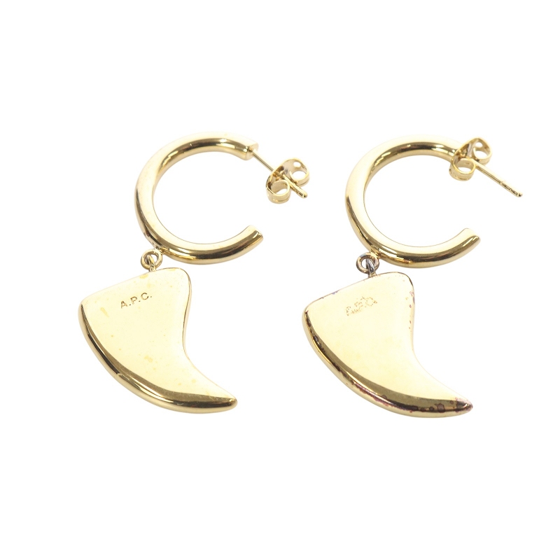 アーペーセー A.P.C. フープピアス ゴールド色 /SR40 レディース 170 