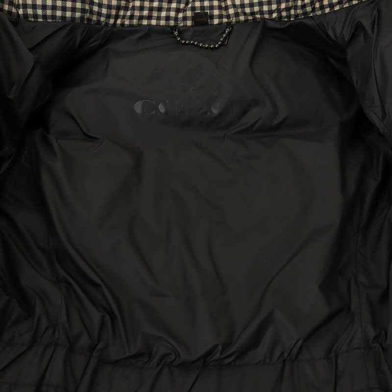 コーチ COACH 85130リアルファーフーデットダウンジャケット ラクーン