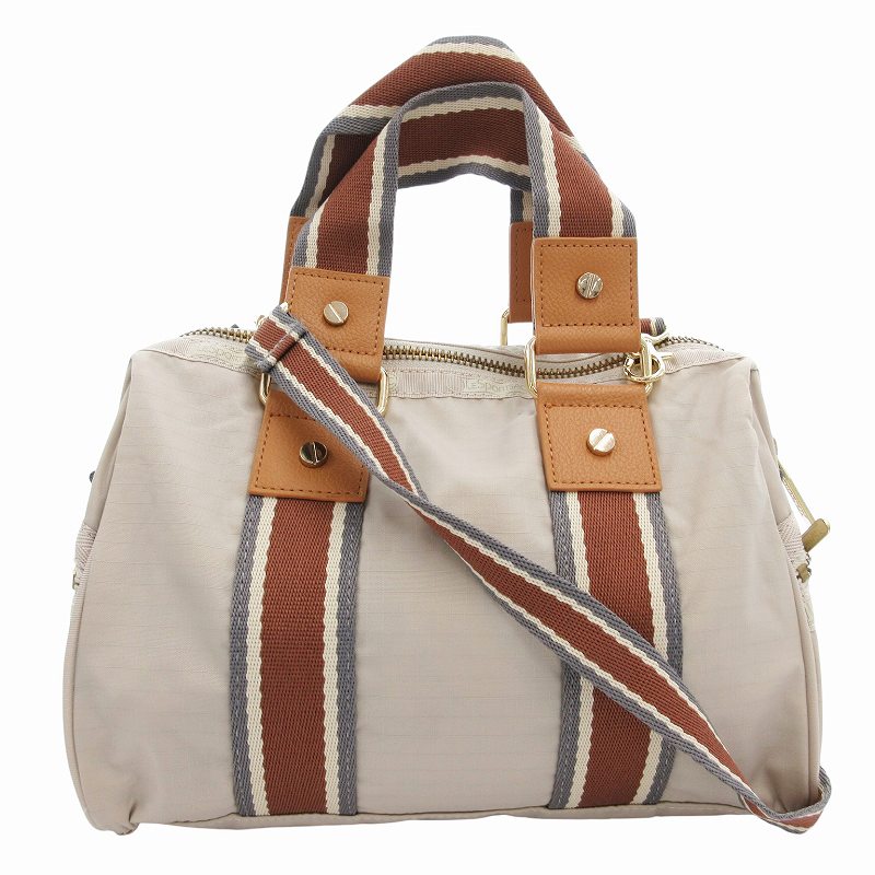 レスポートサック LesportSAC ×風間ゆみえ ミニボストンバッグ 
