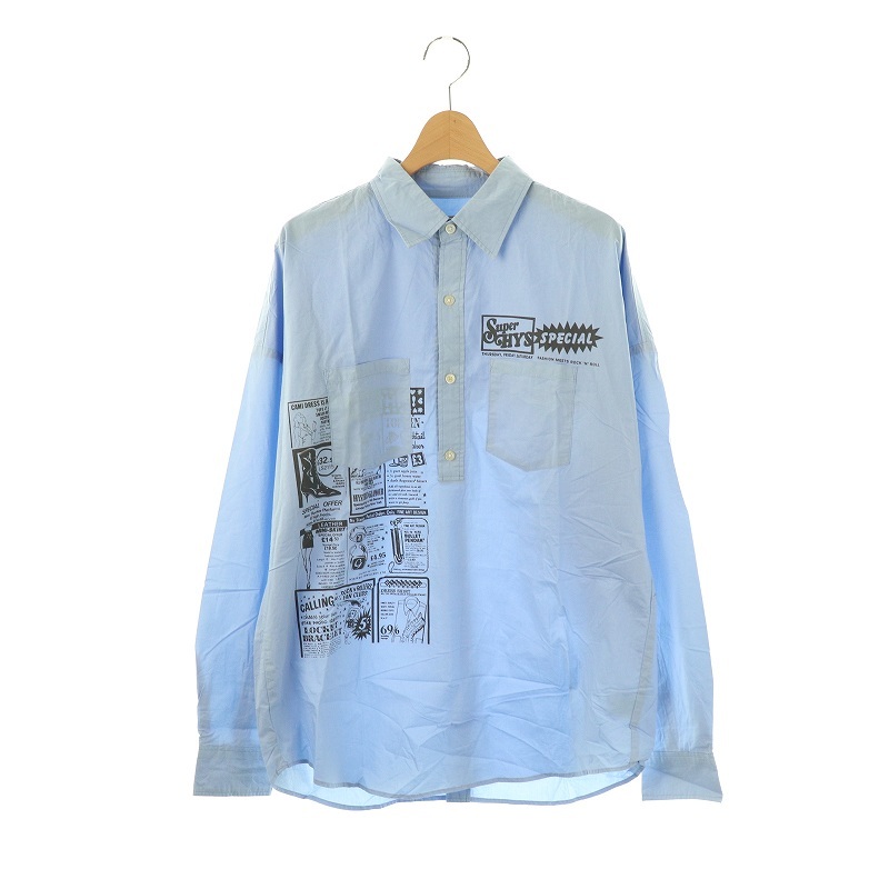 ヒステリックグラマー HYSTERIC GLAMOUR UPER HYS ROCK pt バック 