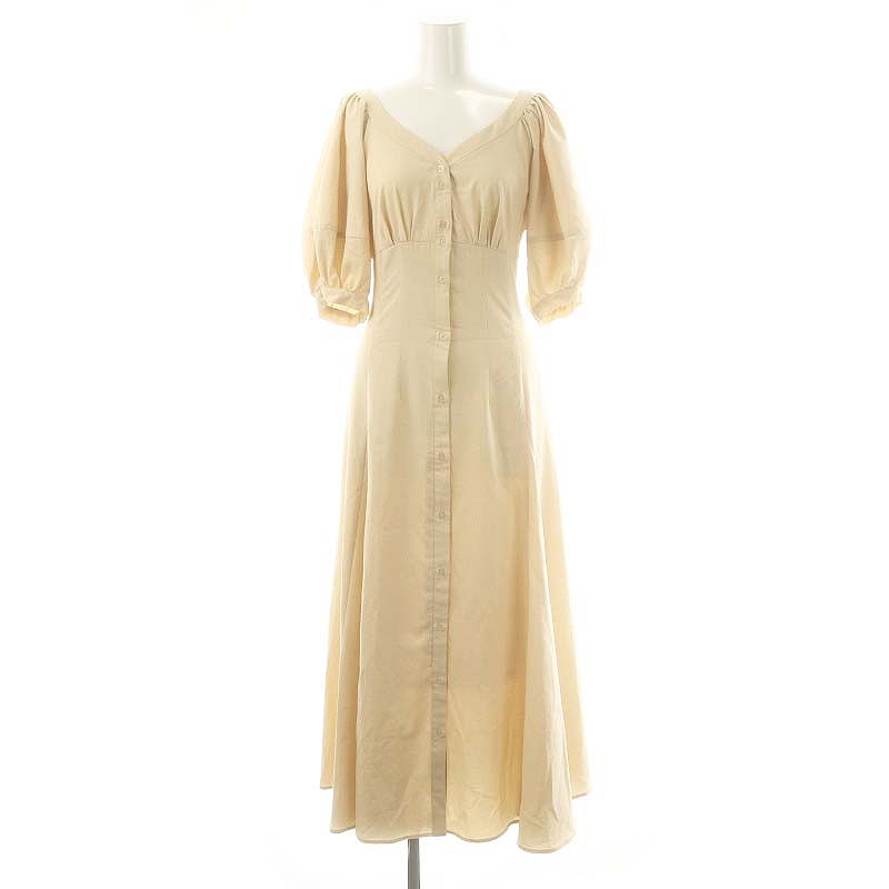 ココディール COCO DEAL バックオープンパフスリーブワンピース 1  